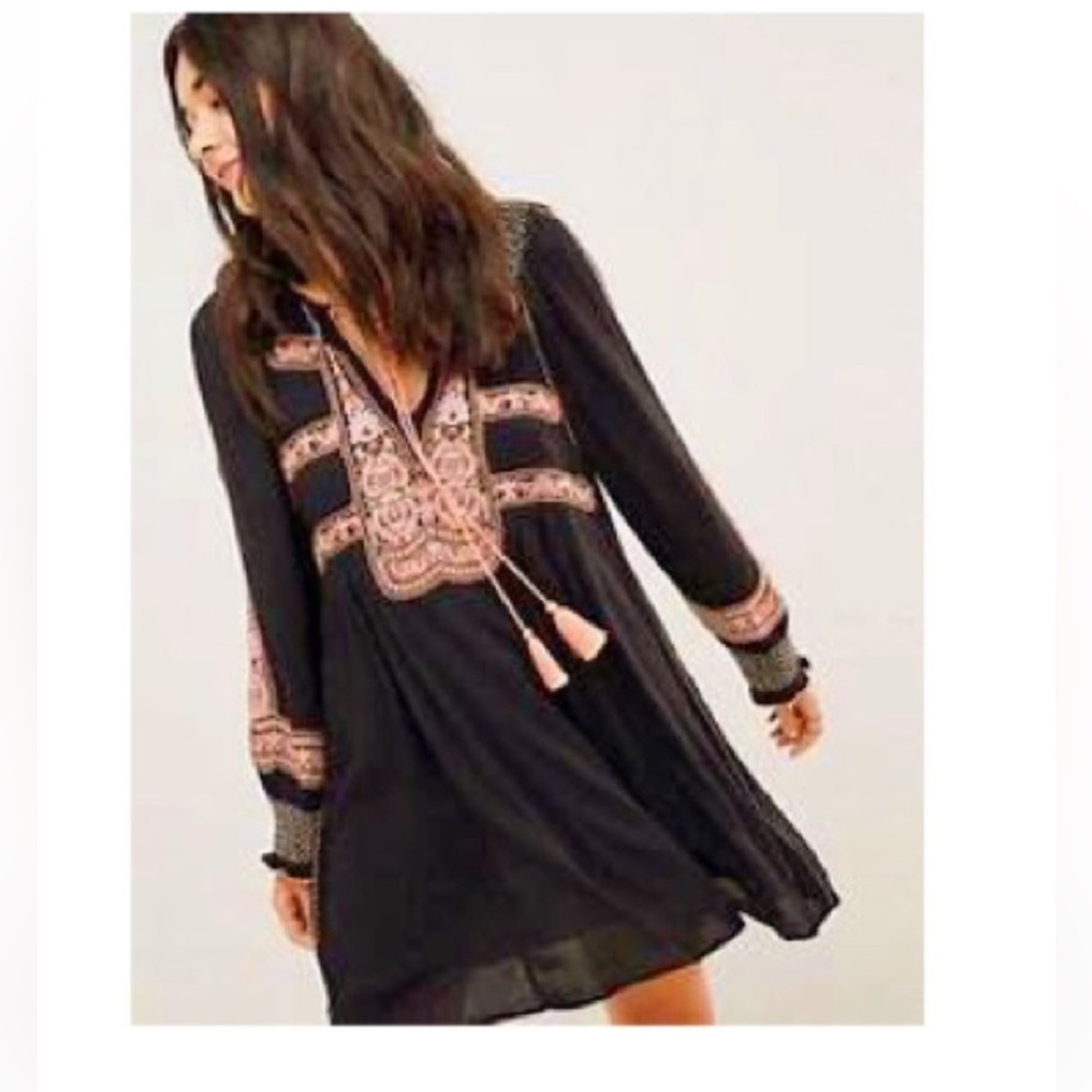 Free People Wind Willow Minidress Size Small